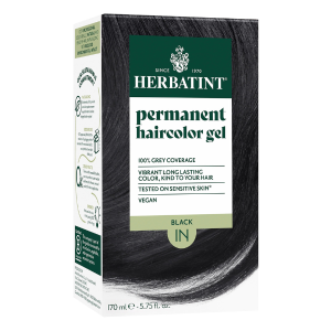HERBATINT HAIR COLOR GEL BLACK 1N