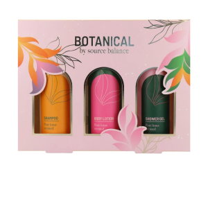 CASUELLE 83.0506.00 BOTANICALS BATH GIFT BOX WITH BOTTLES