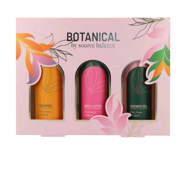CASUELLE 83.0506.00 BOTANICALS BATH GIFT BOX WITH BOTTLES