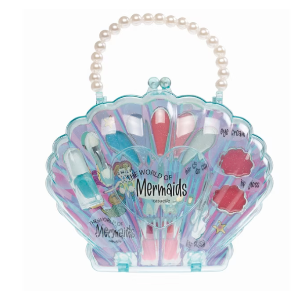 CASUELLE 81.631.00 MERMAID COSMETICS IN SHELL SHAPED HANDBAG