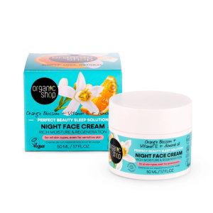 ORGANIC SHOP 04119E PERFECT BEAUTY SLEEP SOLUTION NIGHT FACE CREAM, 50 ML