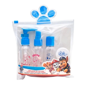 PAW PATROL TRAVEL CASE WITH EMPTY TRAVEL BOTTLES TAKECARE 40509483