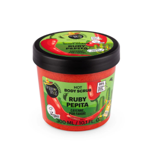 ORGANIC SHOP 06243E RUBY PEPITA BODY SCRUB HOT. CAYENNE, POR FAVOR!, 300 ML