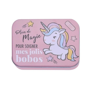 UNICORN BAND AIDS IN METAL BOX TAKECARE 40509253