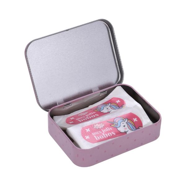 UNICORN BAND AIDS IN METAL BOX TAKECARE 40509253 - Image 2