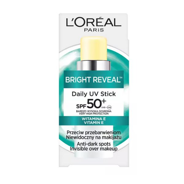 L`OREAL BRIGHT REVEAL STICK SOLARE SPF50+ 9ML