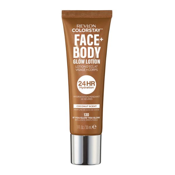 REVLON COLORSTAY FACE & BODY GLOW LOTION 130 IF YOU GLOW YOU GLOW 30ML