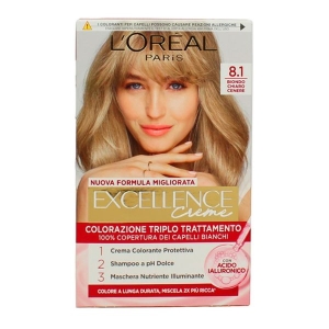 L`OREAL EXCELLENCE CREME 8.1 BIONDO CHIARO CENERE