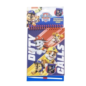 CERDA 1804 PAW PATROL SCRATCH BOOK STATIONERY SET
