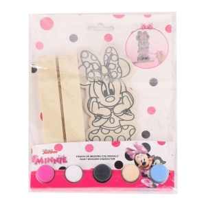 CERDA 1828 MINNIE WOODEN COLORABLE FIGURES
