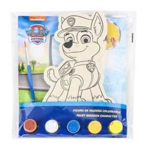 CERDA 1827 PAW PATROL WOODEN COLORABLE FIGURES