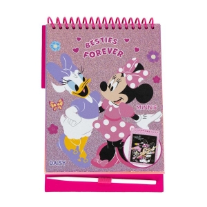 CERDA 1805 MINNIE SCRATCH BOOK STATIONERY SET
