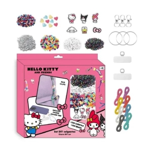 CERDA 0529 HELLO KITTY & FRIENDS CHARM DIY SET