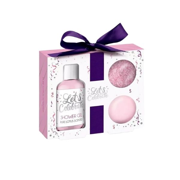 CELEBRATE BATH GIFT SET SHOWER GEL + FIZZER CASUELLE 83.0543.00