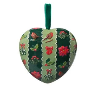 HEATHCOTE & IVORY FG5056 EMPORIUM-SCENTED SOAP IN HEART SHAPED TIN 90G