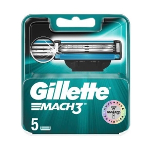 GILLETTE MACH3 CARTRIDGES X5