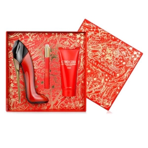 CAROLINA HERRERA GOOD GIRL VERY EAU DE PARFUM EDP 80 ML + EDP 10ML + BODY LOTION 80ML (25)