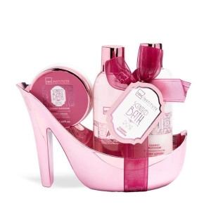 IDC INSTITUTE 42281 BATH ROSE HEEL SET 3PCS