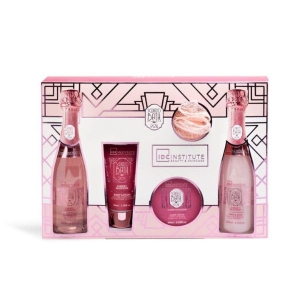 IDC INSTITUTE 42285 SCENTED BATH ROSE COMPLETE CARE SET