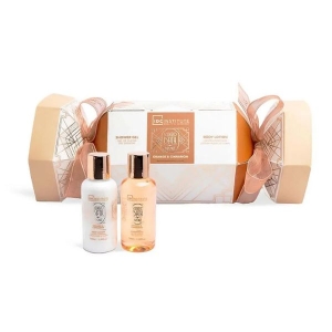 IDC INSTITUTE 42263 SCENTED BATH BRONZE CANDY SET 2 PCS