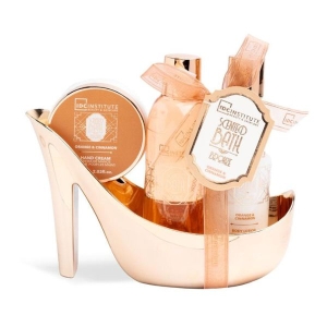 IDC INSTITUTE 42267 BATH BRONZE MINI HEEL SET 3PCS