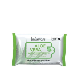 IDC INSTITUTE 32053 MAKEUP REMOVER WIPES ALOE VERA x 20