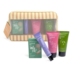 IDC INSTITUTE 42227 NATURAL OIL BODY ON THE GO CARE 4PCS