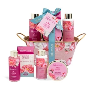 IDC INSTITUTE 42244 SCENTED GARDEN TIN CASE SET 4PCS