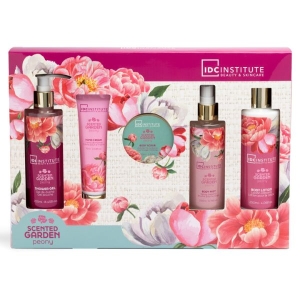IDC INSTITUTE 42246 SCENTED GARDEN COMPLETE BATH SET 5PC