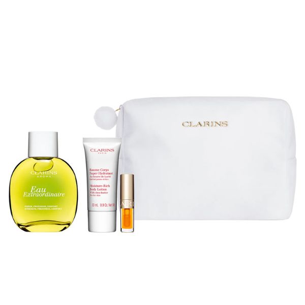 CLARINS EAU EXTRAORDINAIRE PARFUM GIFT SET (25) - Image 2