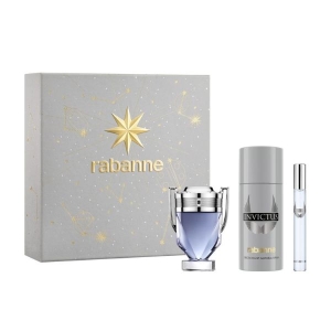 PACO RABANNE INVICTUS EAU DE TOILETTE 50ML + EDT 10ML + DEODORANT SPRAY 150ML (25)