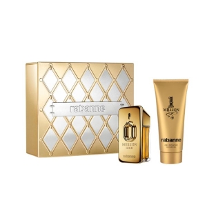 PACO RABANNE MILLION GOLD FOR HIM EAU DE PARFUM 50ML + SHOWER GEL 100ML (25)