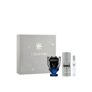 PACO RABANNE INVICTUS EAU DE TOILETTE EDT 100 ML + EDT 10ML +DEODORANT SPRAY 150ML (25)