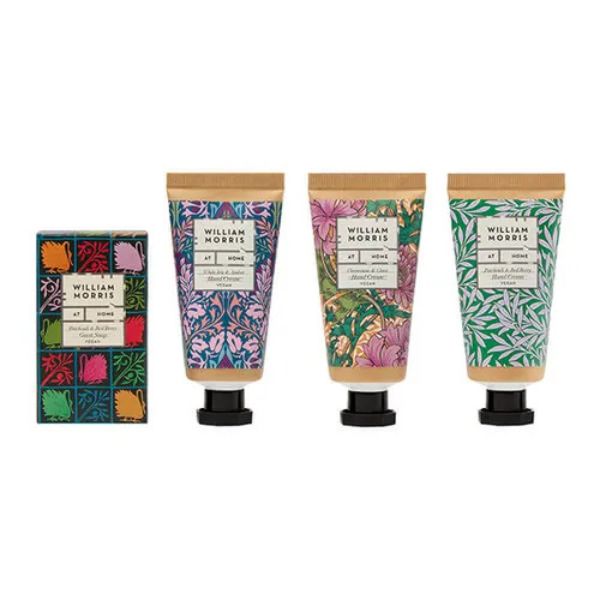 HEATHCOTE & IVORY FG9739 WMH - SUNFLOWER SWAN -VELVET POUCH (HAND CREAMS 3X30ML & GUEST SOAP 50G) - Image 2