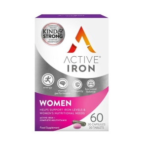 ACTIVE IRON & B COMPLEX WOMEN X60 TABLETS