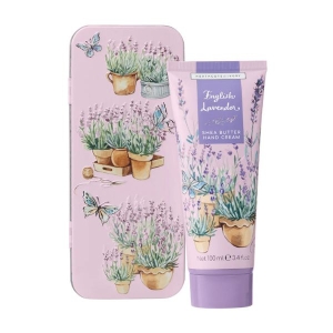 HEATHCOTE & IVORY FG6736 ENGLISH LAVENDER-HAND CREAM 100ML IN TIN