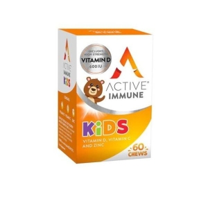 ACTIVE IMMUNE HIGH STRENGTH VITAMIN D3 FOR KIDS CHEWS X60