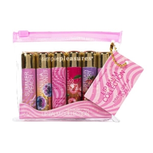 TRI-COASTAL F80395-32961 SIMPLE PLEASURES FRUIT LIP BALM COLLECTION