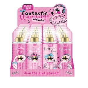 SENTIO BBD004 BUBBLE BLISS FLAMINGO BODY MIST PINK PARADISE 250ML