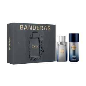 ANTONIO BANDERAS THE ICON ELIXIR EAU DE PARFUM EDP 100ML + DEODORANT SPRAY 150ML ( 25 )