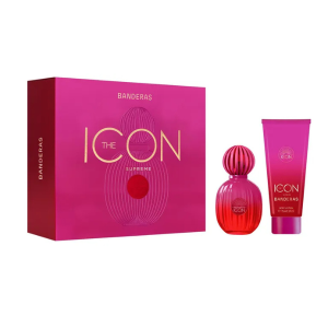 ANTONIO BANDERAS THE ICON HER SUPREME EAU DE PARFUM INTENSE EDP 50ML + BODY LOTION 75ML  ( 25 )