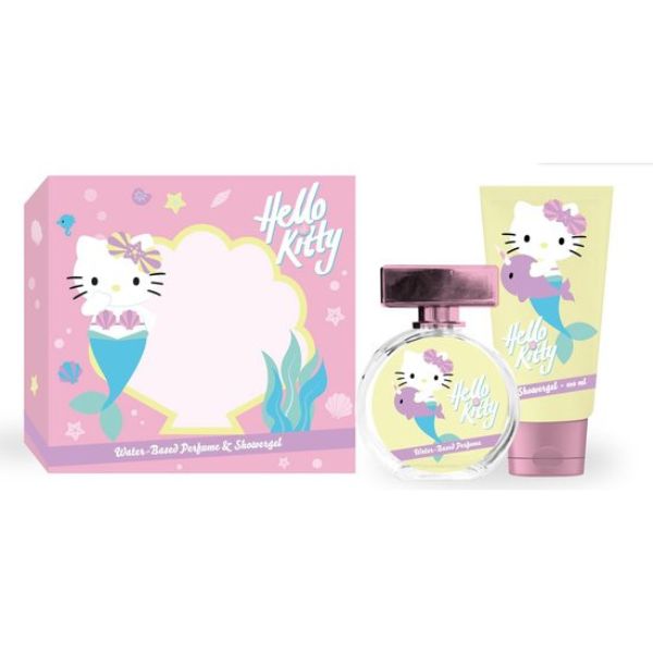 SENTIO HKG008 HELLO KITTY GIFT SET MERMAID PINK EAU DE PARFUM 50ML + SHOWER GEL 100ML