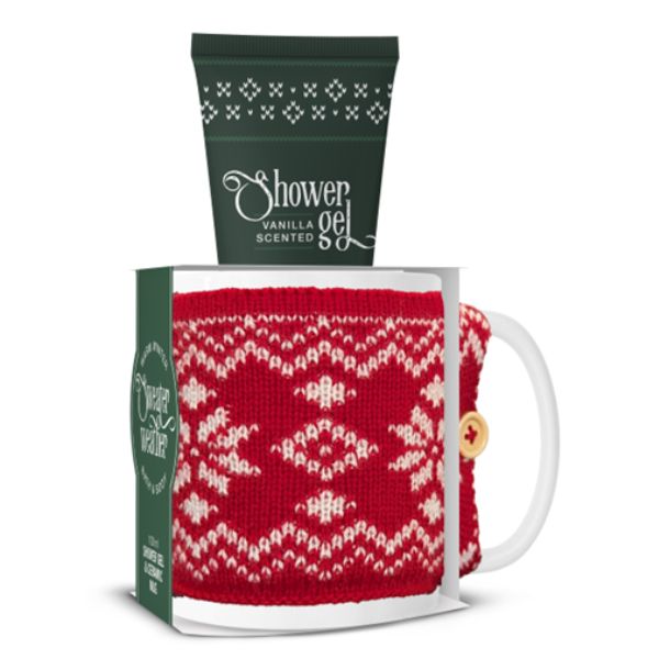 SWEATER SHOWER GEL MUG GUFT SET CASUELLE 83.0532.00