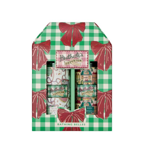 HEATHCOTE & IVORY FG5060 EMPORIUM-BATHING BELLES DUO (BODY WASH 100ML & BATH SALTS 100G)