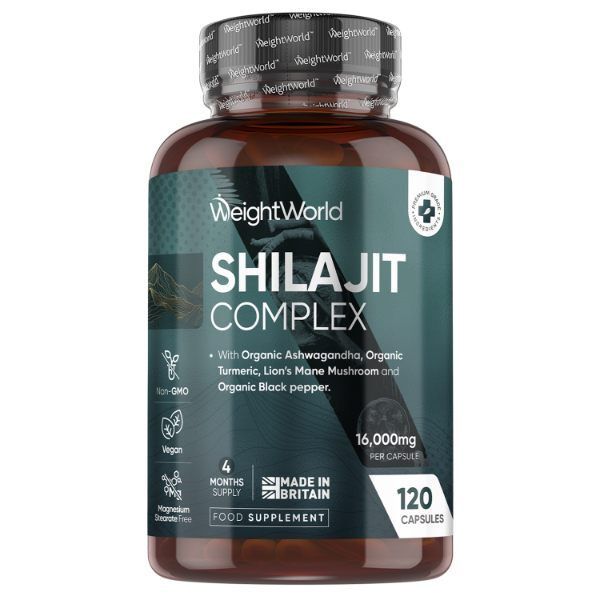 WEIGHTWORLD PURE HIMALAYAN SHILAJIT 20.000MG X180 CAPSULES