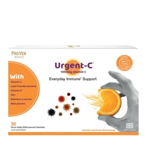 PROVEN BIOTICS URGENT-C EVERY DAY IMMUNE SUPPORT X30 SACHETS