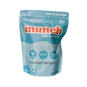 MUNCH ABUNCH MUNCH RAW DATE BALLS COCONUT DELIGHT 192G