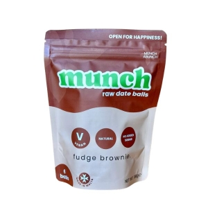MUNCH ABUNCH MUNCH RAW DATE BALLS FUDGE BROWNIE 180G