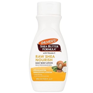 PALMERS SHEA BUTTER FORMULA WITH VITAMIN E RAW SHEA NOURISH BODY LOTION 250ML