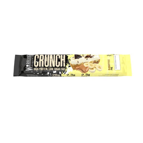 WARRIOR CRUNCH BANOFFEE PIE PROTEIN BAR 64G